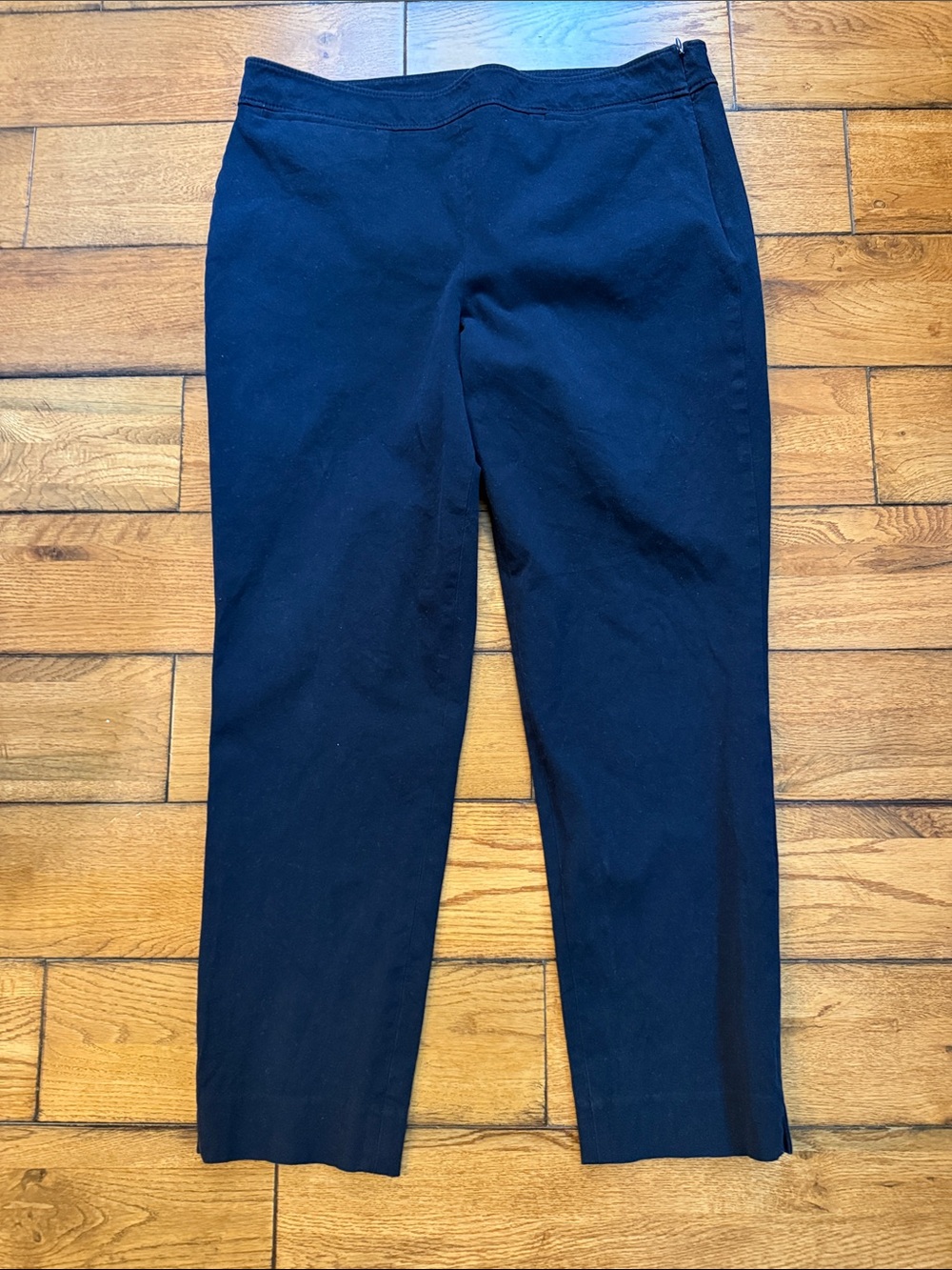 Talbots Chatham Navy Straight-Leg Women's Pants